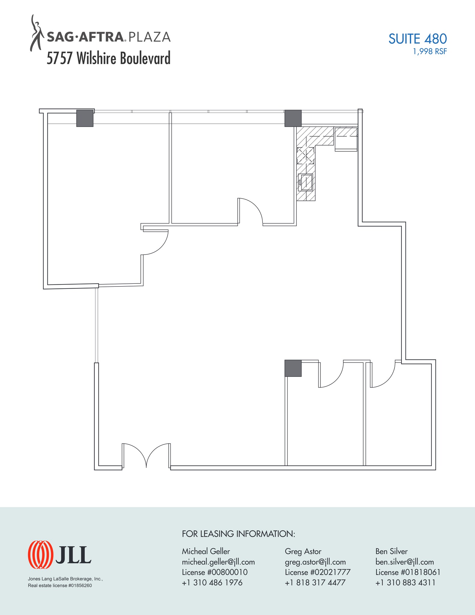 5757 Wilshire Blvd, Los Angeles, CA for lease Site Plan- Image 1 of 1