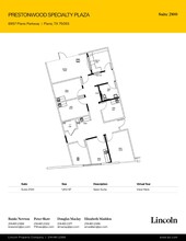 6957 W Plano Pky, Plano, TX for lease Floor Plan- Image 1 of 1