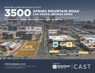 More details for 3500 Spring Mountain Rd, Las Vegas, NV - Land for Lease