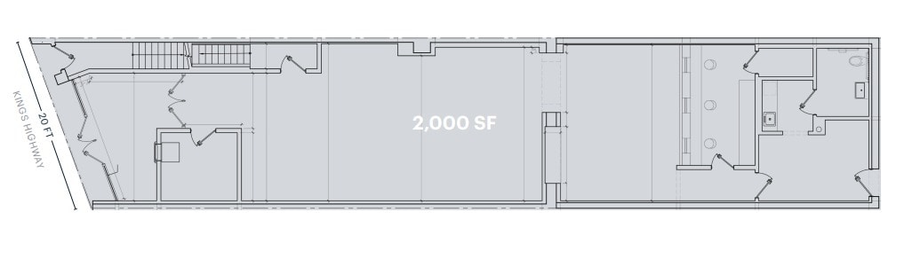 1421 Kings Hwy, Brooklyn, NY for lease Floor Plan- Image 1 of 1
