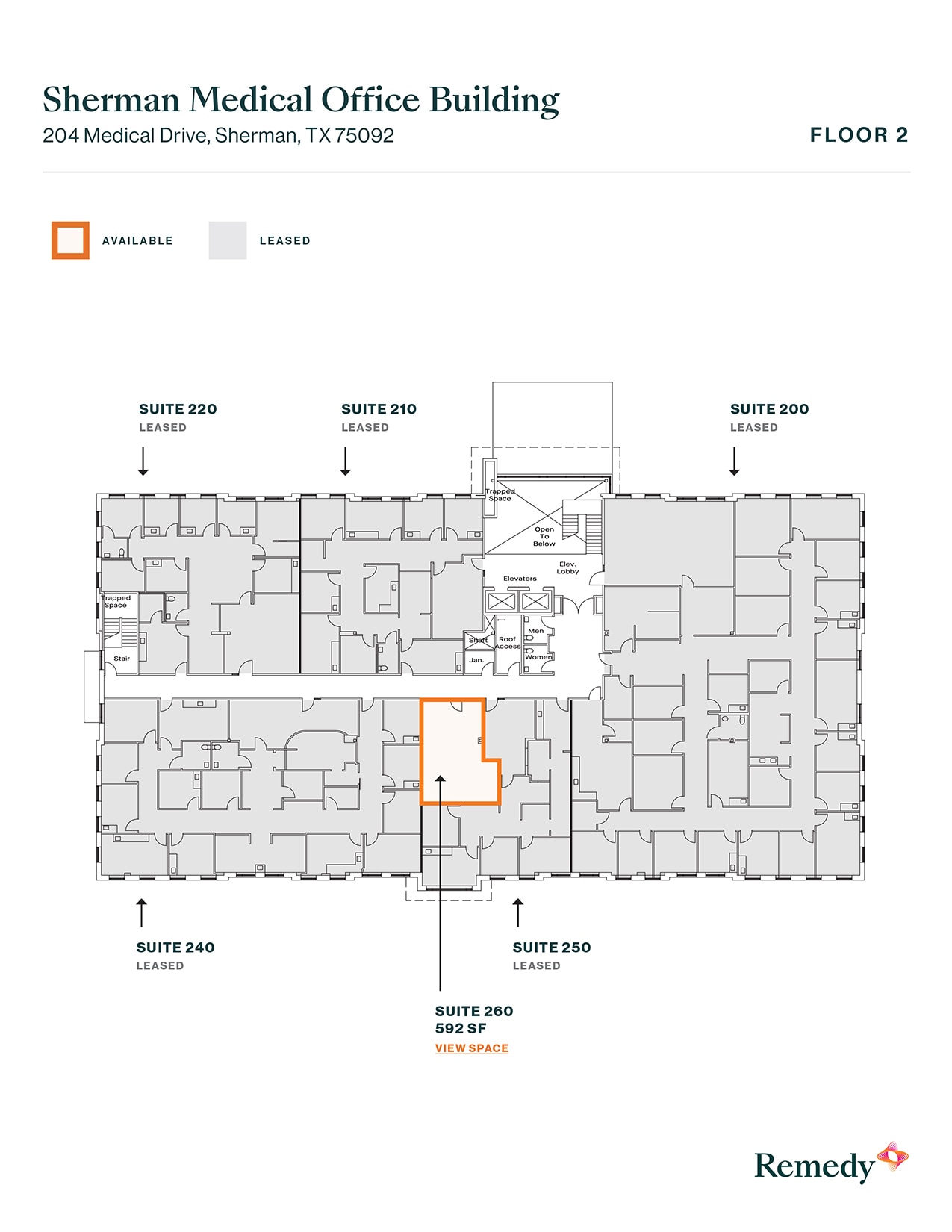 204 Medical Dr, Sherman, TX for lease Floor Plan- Image 1 of 1