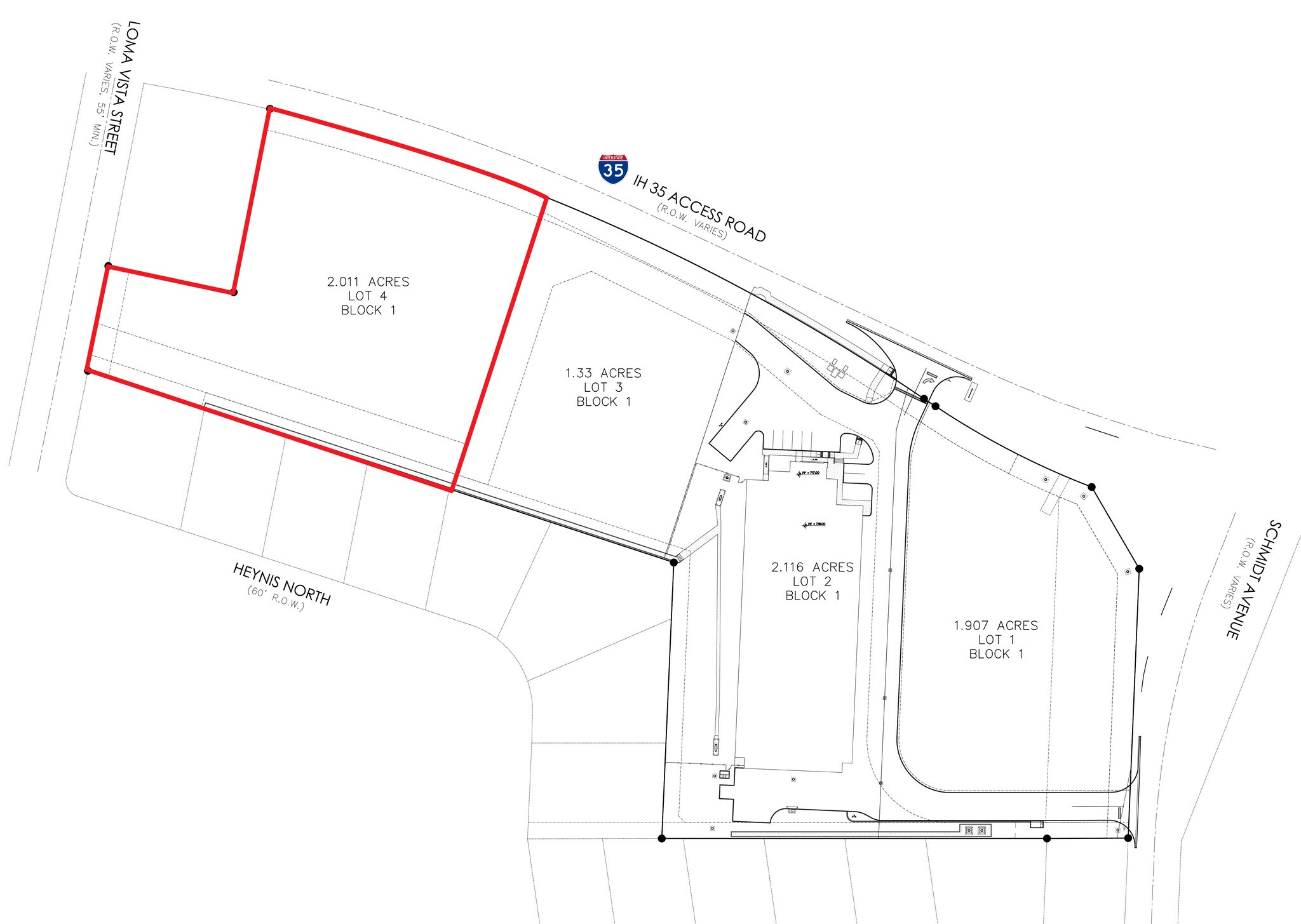 2505 Ih35, New Braunfels, TX 78130 2 Acres Zoned C3 on I35 in New