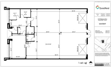 4181 Sladeview Cres, Mississauga, ON for lease Floor Plan- Image 1 of 1