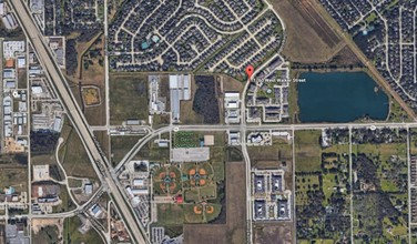 1760 W Walker St, League City, TX - aerial  map view