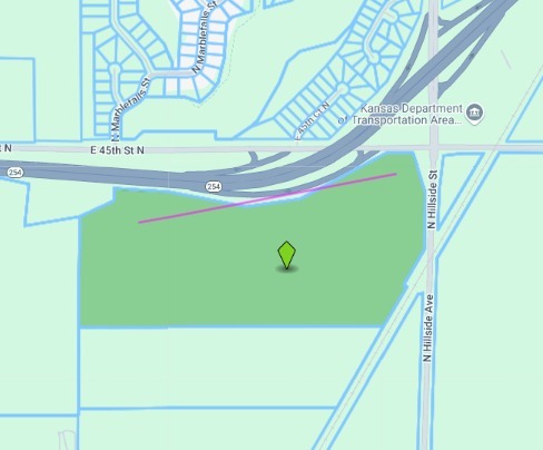 45th & Hillside, Wichita, KS for sale - Plat Map - Image 2 of 2