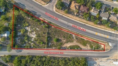 1.44 ± AC Grissom Rd Rd, San Antonio, TX - AERIAL map view - Image1