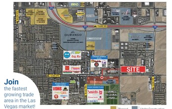 8205-8595 Warm Springs Rd, Las Vegas, NV - aerial  map view - Image1