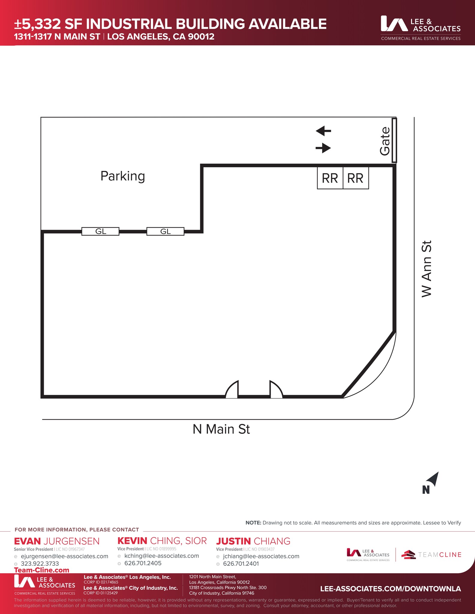 1311-1317 N Main St, Los Angeles, CA for lease Site Plan- Image 1 of 1