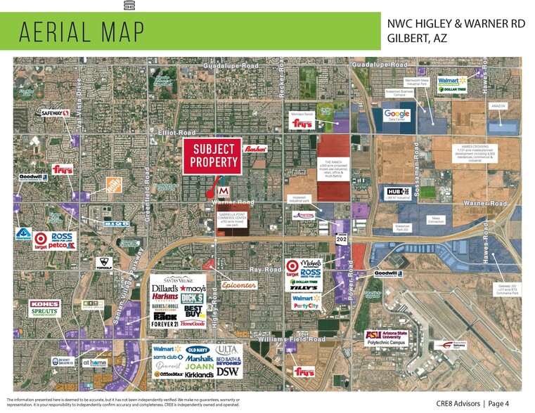 NWC Higley Road & Warner Road, Gilbert, AZ for lease - Building Photo - Image 3 of 5