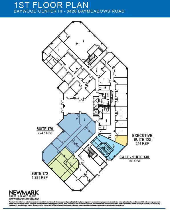 9428 Baymeadows Rd, Jacksonville, FL for lease Floor Plan- Image 1 of 1