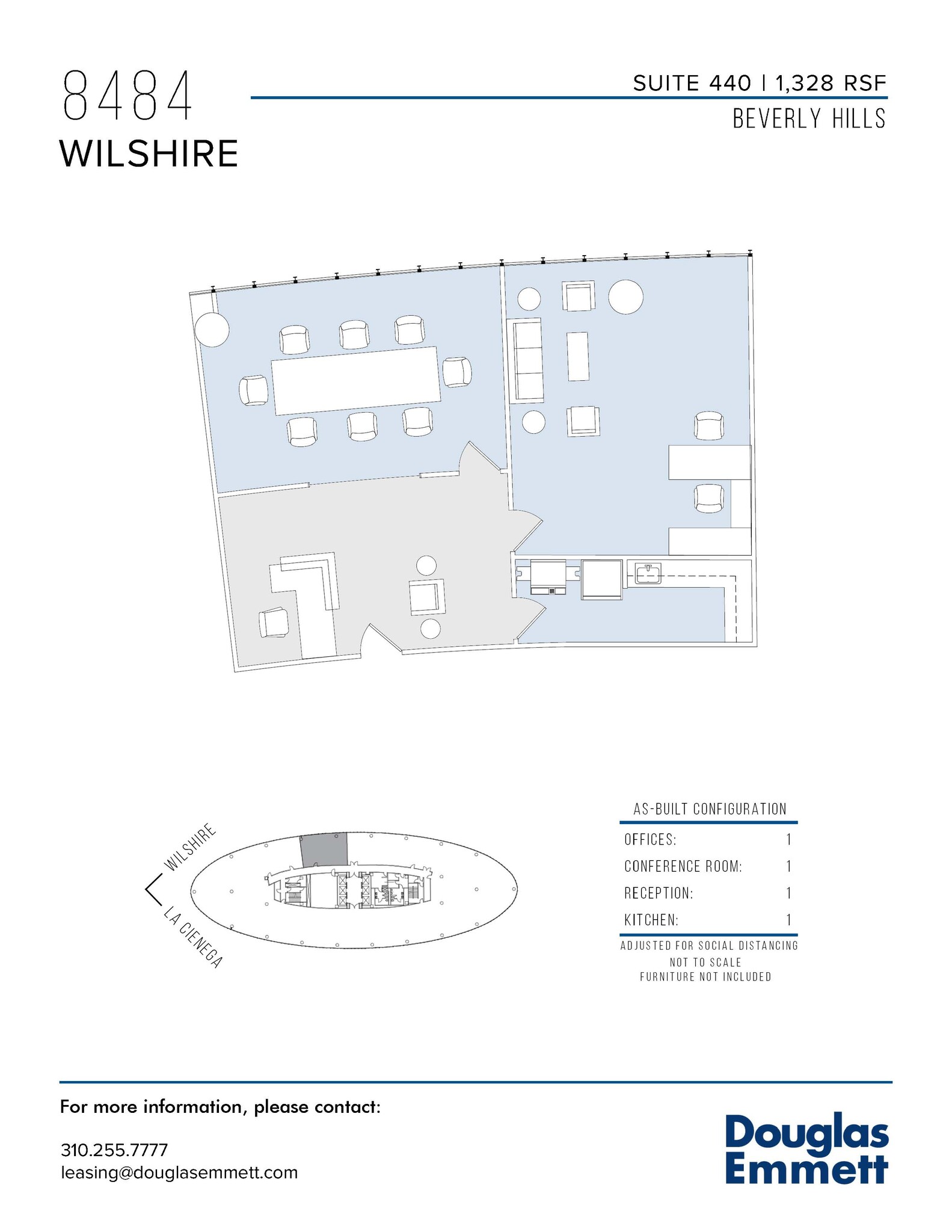 8484 Wilshire Blvd, Beverly Hills, CA for lease Floor Plan- Image 1 of 1