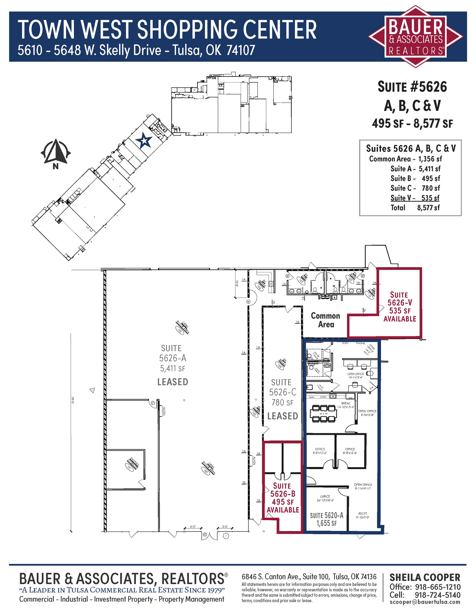 5610-5648 W Skelly Dr, Tulsa, OK for lease Floor Plan- Image 1 of 1