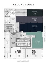 201 N Garland Ct, Chicago, IL for lease Floor Plan- Image 1 of 1