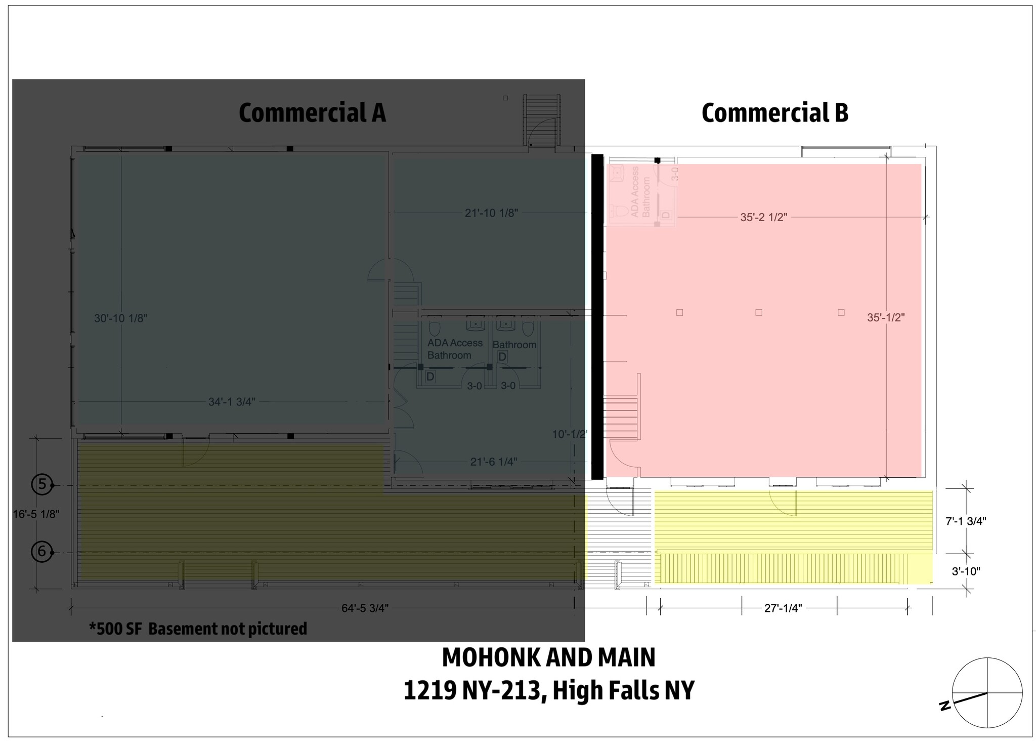 1219 Rt-213, High Falls, NY for lease Floor Plan- Image 1 of 8