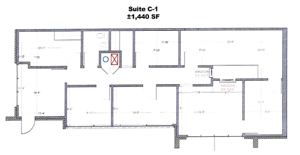 124 N Bryant Ave, Edmond, OK for lease - Floor Plan - Image 3 of 3