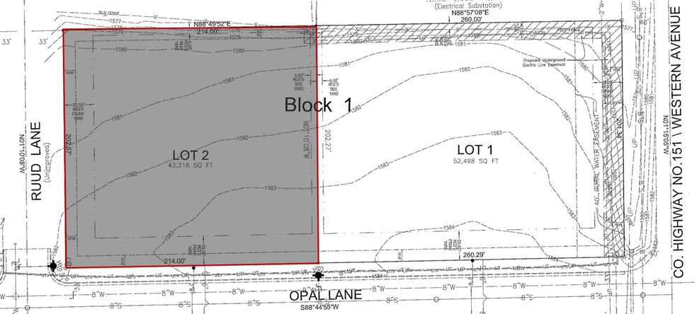 Opal Lot 2 Block 1 Ln, Hartford, SD for sale - Primary Photo - Image 1 of 1