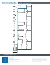 5500 Greenwood Plaza Blvd, Englewood, CO for lease Site Plan- Image 1 of 2