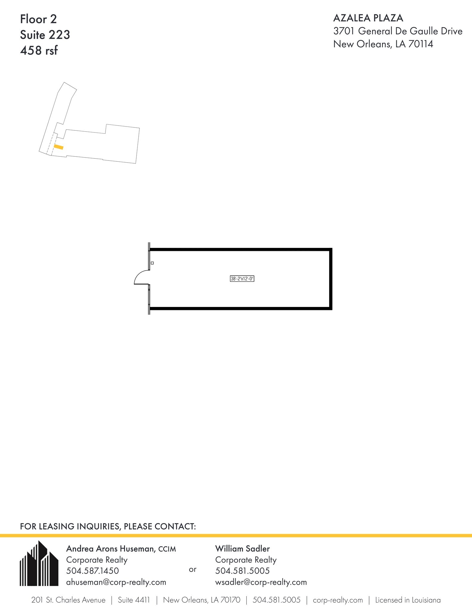 3701 General Degaulle Dr, New Orleans, LA for lease Site Plan- Image 1 of 1