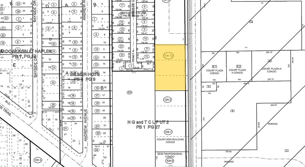 2500 Airport Rd S, Naples, FL for lease - Plat Map - Image 2 of 5