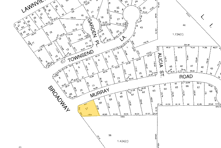 391-393 S Broadway, Hicksville, NY for sale - Plat Map - Image 1 of 1