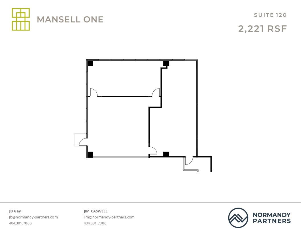 3700 Mansell Rd, Alpharetta, GA for lease Floor Plan- Image 1 of 1