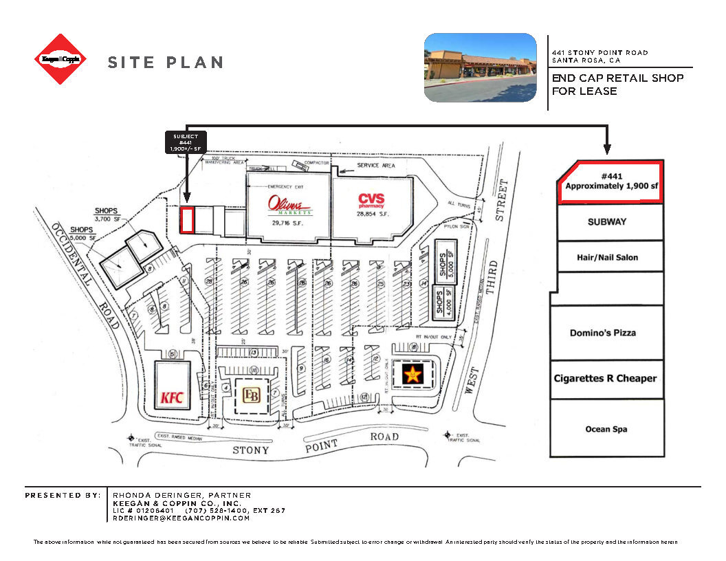 441 Stony Point Rd, Santa Rosa, CA for lease Site Plan- Image 1 of 5