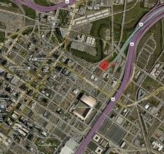 103 N Jackson St, Houston, TX - AERIAL map view