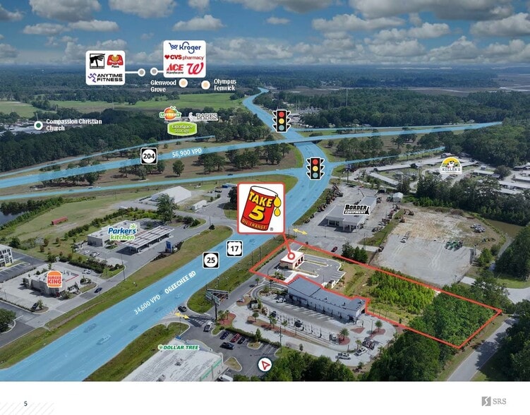 5907 Ogeechee Rd, Savannah, GA for sale - Building Photo - Image 3 of 6