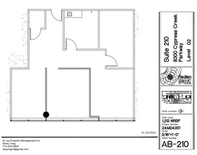 8300 Cypress Creek Pky, Houston, TX for lease Floor Plan- Image 1 of 1