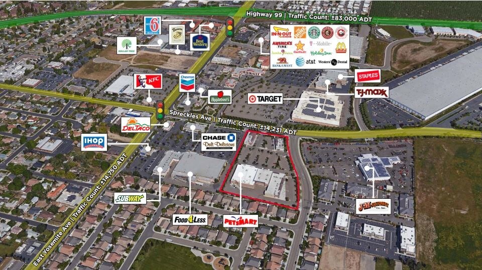 261 Spreckels Dr, Manteca, CA 95336 Spreckels Park Shopping Center