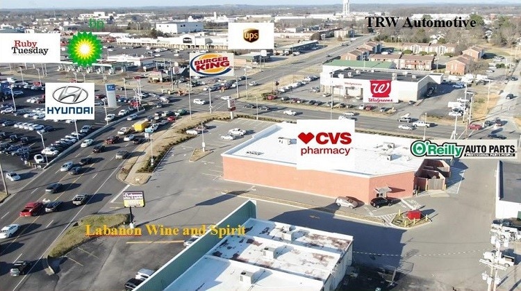 1212 W Main St, Lebanon, TN for sale - Aerial - Image 1 of 1