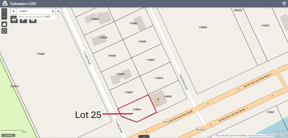 7 1/2 Mile Rd & Termini San Luis Pass Rd, Galveston, TX for sale - Building Photo - Image 3 of 8