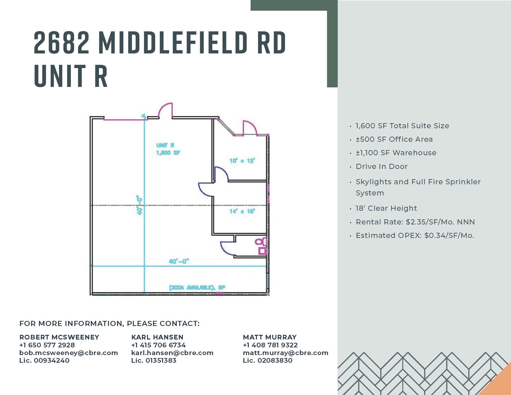 2682 Middlefield Rd, Redwood City, CA for lease Building Photo- Image 1 of 1