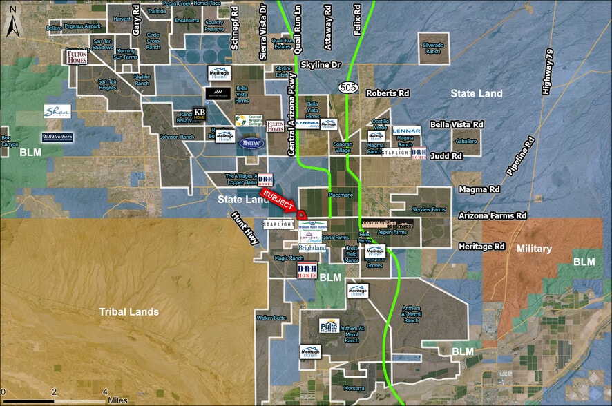 Arizona Farms Rd & Quail Run Rd, Florence, AZ for sale - Building Photo - Image 3 of 3