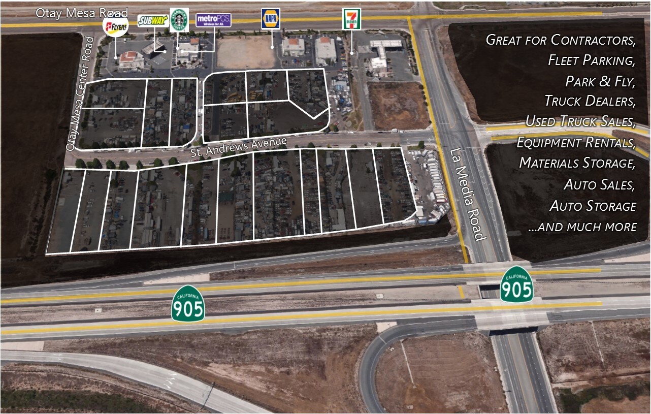 Otay Mesa & La Media Rd, San Diego, CA 92154