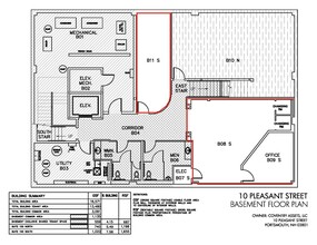 10 Pleasant St, Portsmouth, NH for lease Floor Plan- Image 2 of 2