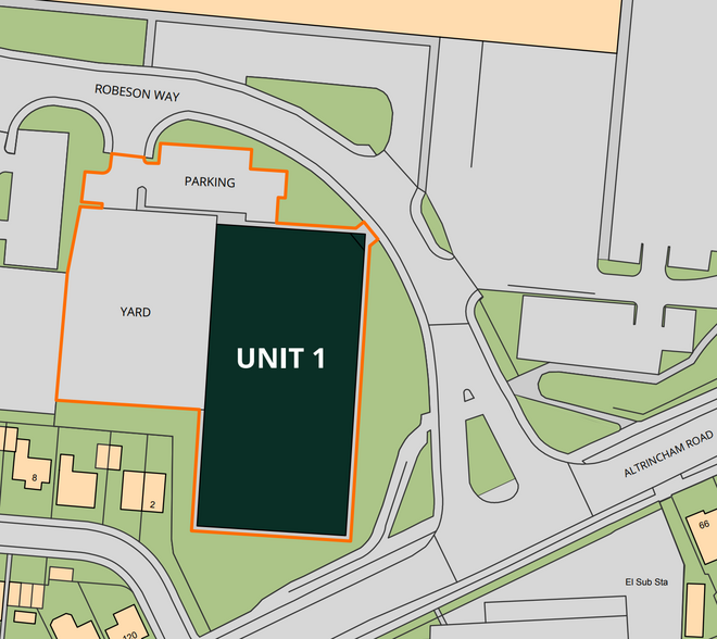 Robeson Way, Manchester for lease - Site Plan - Image 2 of 2