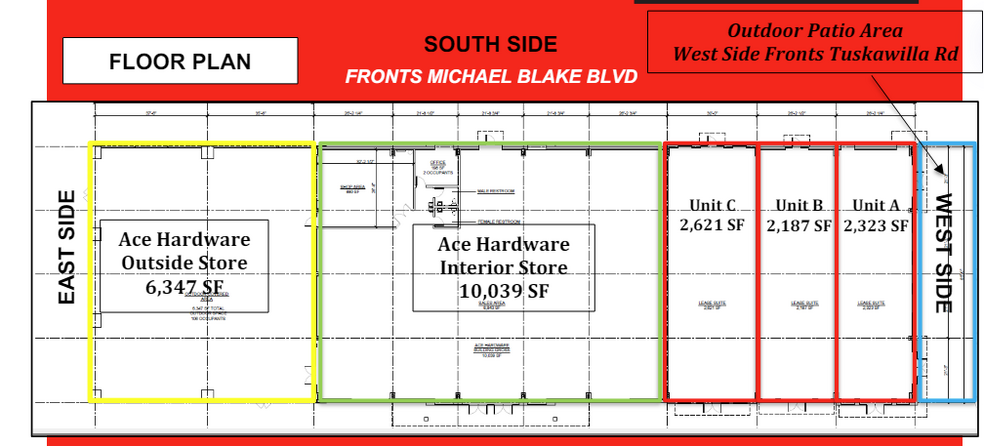 SEC 434 & Tuskawilla Rd, Winter Springs, FL for lease - Floor Plan - Image 2 of 3