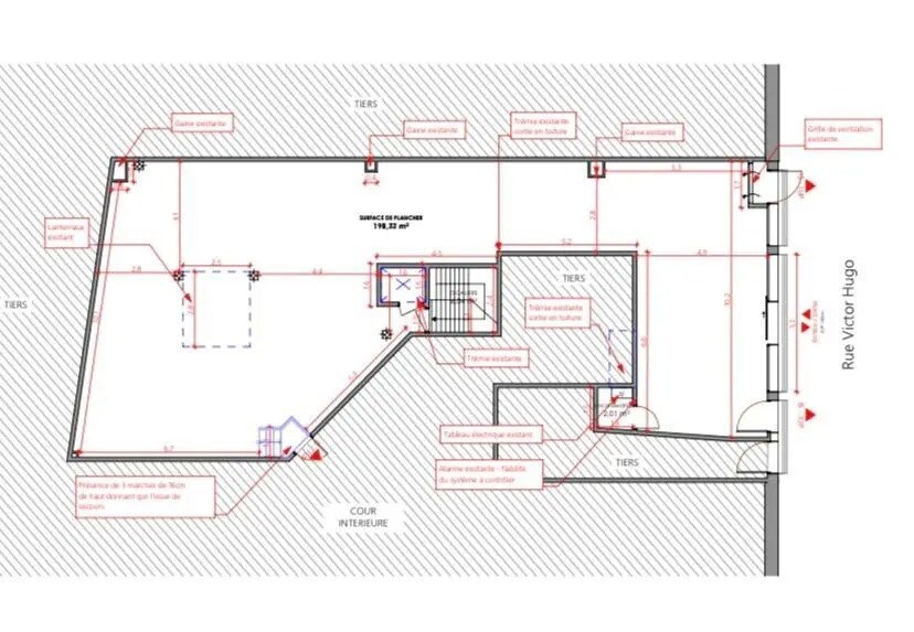 Retail in Levallois-Perret for lease Site Plan- Image 1 of 2