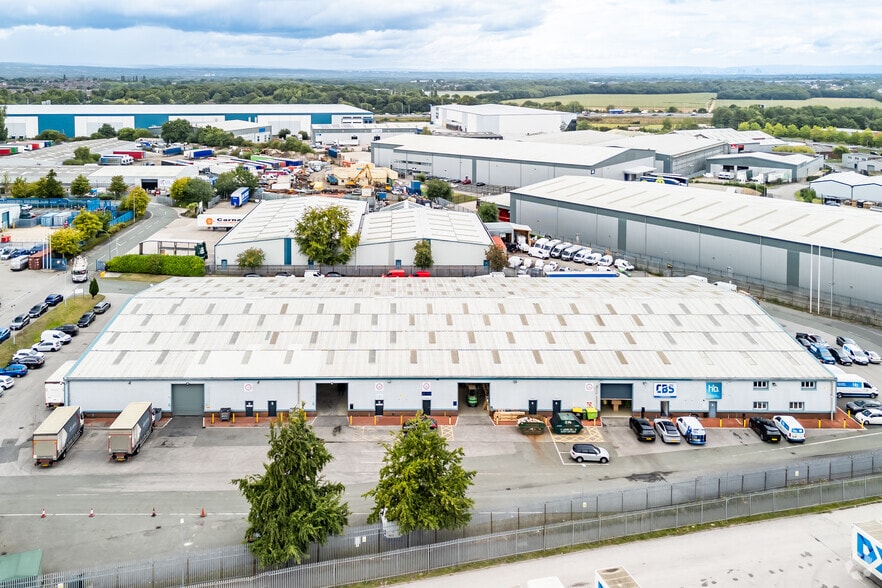 Haydock Cross, Kilbuck Ln, Haydock for lease - Aerial - Image 2 of 6