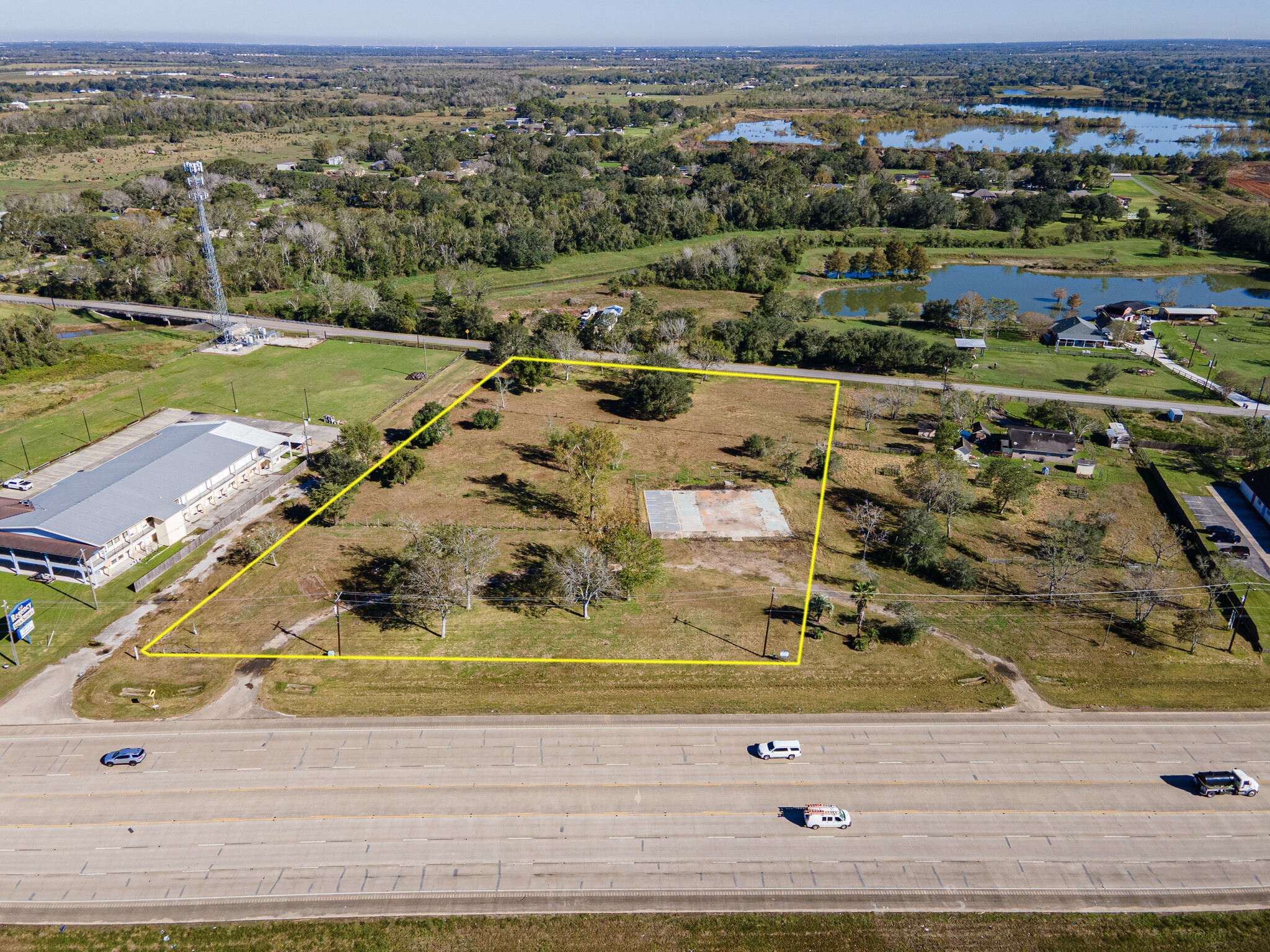 22221 Highway 6, Manvel, TX for sale Aerial- Image 1 of 7