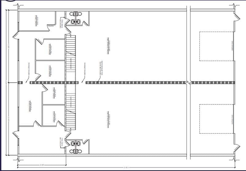 16303-16321 132 Av NW, Edmonton, AB for lease Floor Plan- Image 1 of 2