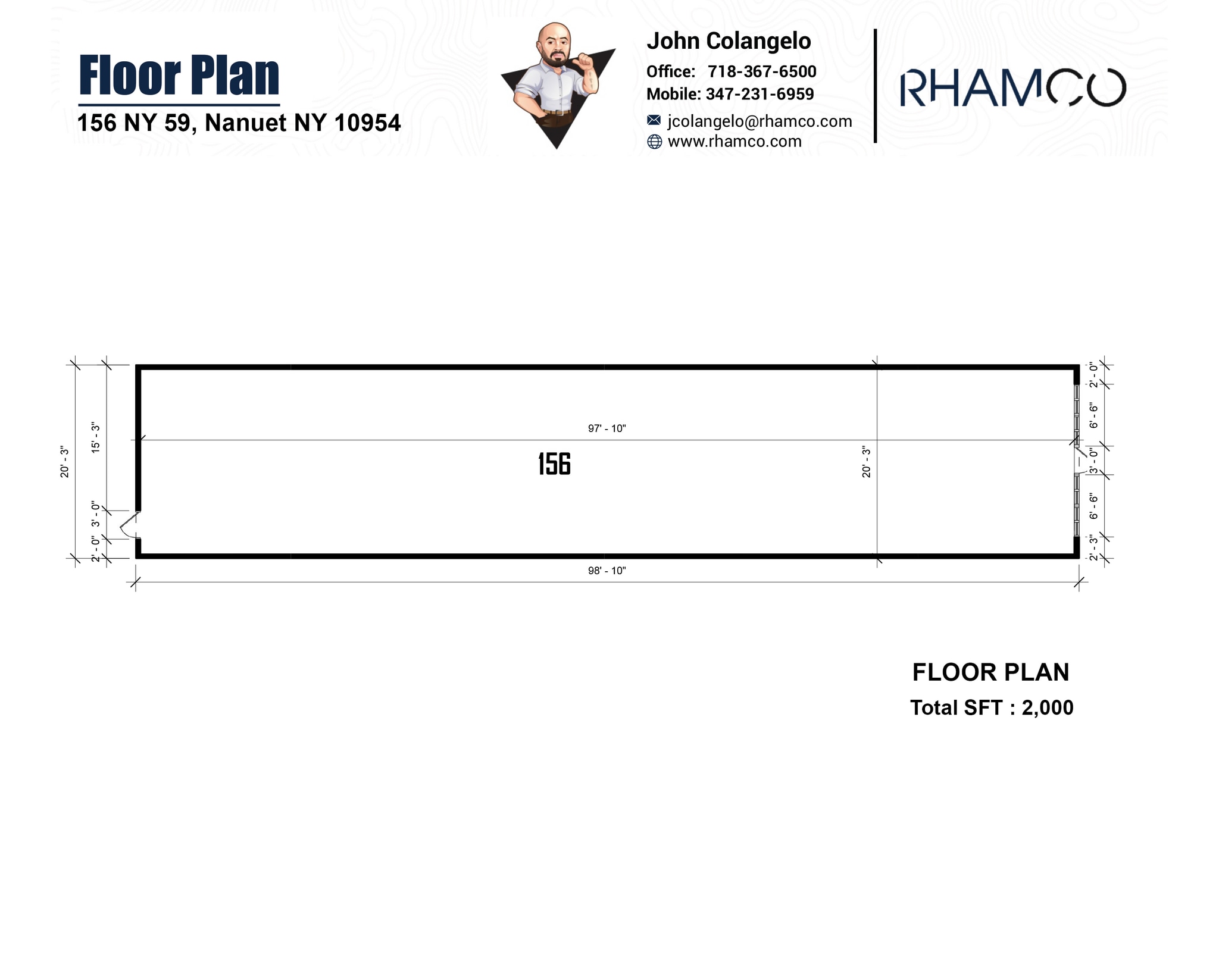 148-164 E Route 59, Nanuet, NY for lease Interior Photo- Image 1 of 2