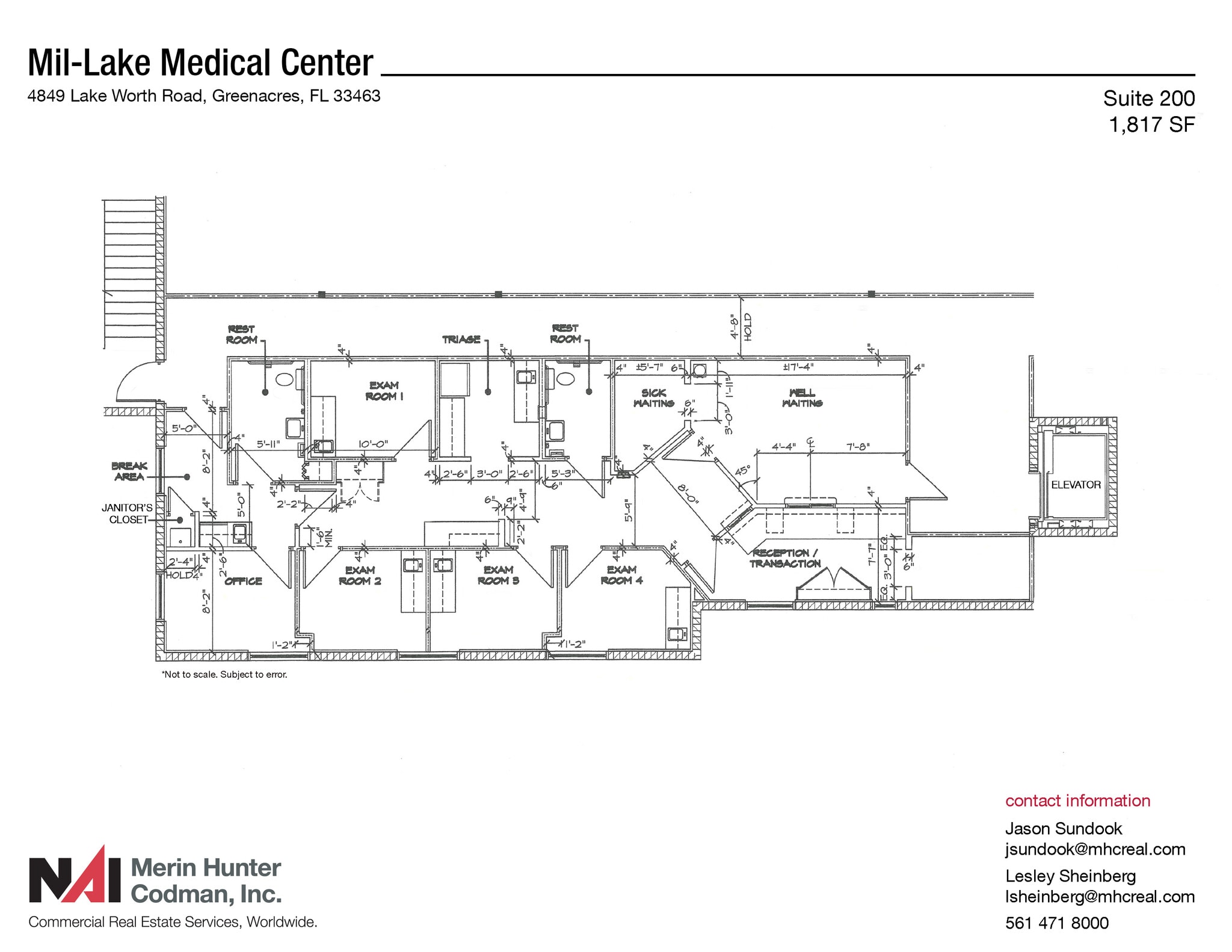 4849 Lake Worth Rd, Greenacres, FL for lease Floor Plan- Image 1 of 1