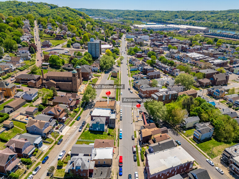 603 Beaver Rd, Ambridge, PA for sale - Aerial - Image 3 of 25