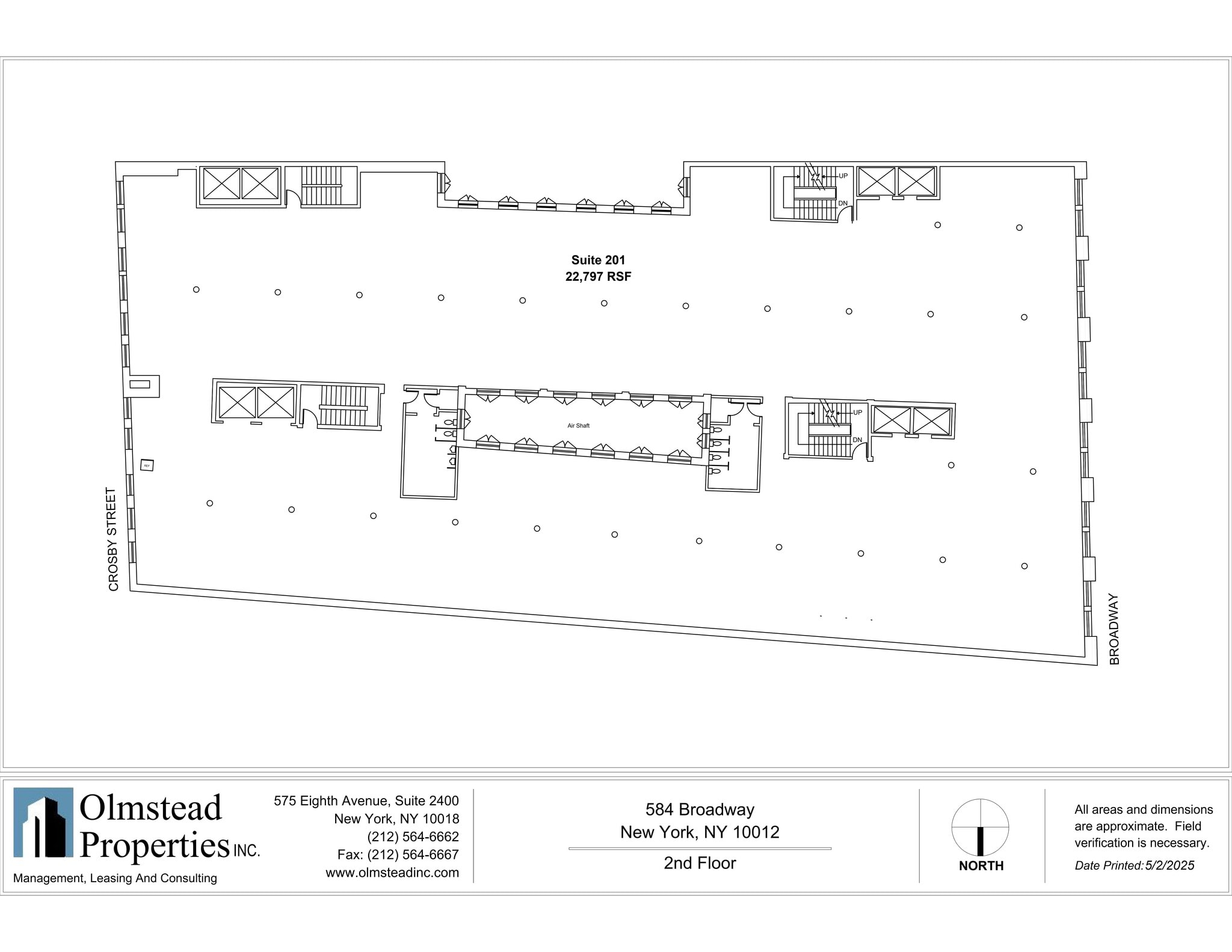 584-590 Broadway, New York, NY for lease Site Plan- Image 1 of 2