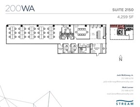 200 W Adams St, Chicago, IL for lease Floor Plan- Image 1 of 1