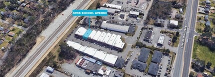5925 School Ave, Richmond, VA - AERIAL  map view
