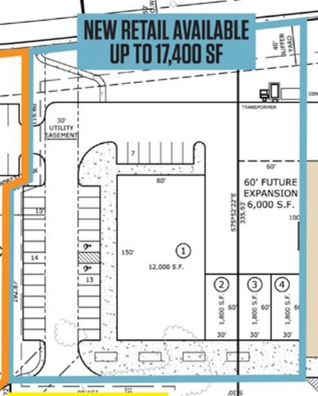 44-78 Worchester Dr, Falling Waters, WV for lease - Floor Plan - Image 3 of 8