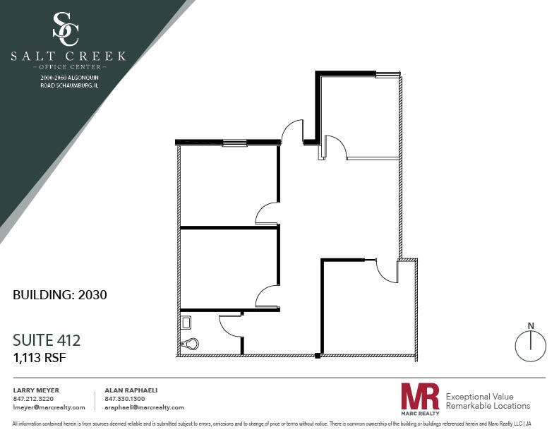 2010 E Algonquin Rd, Schaumburg, IL for lease Floor Plan- Image 1 of 7